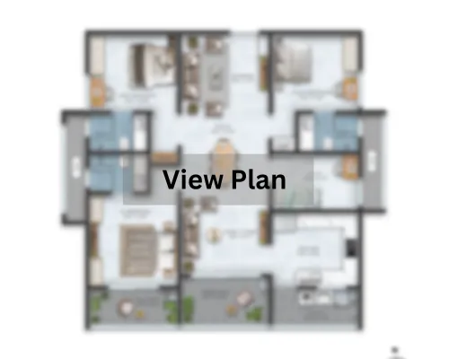 3 BHK Large Floor Plan